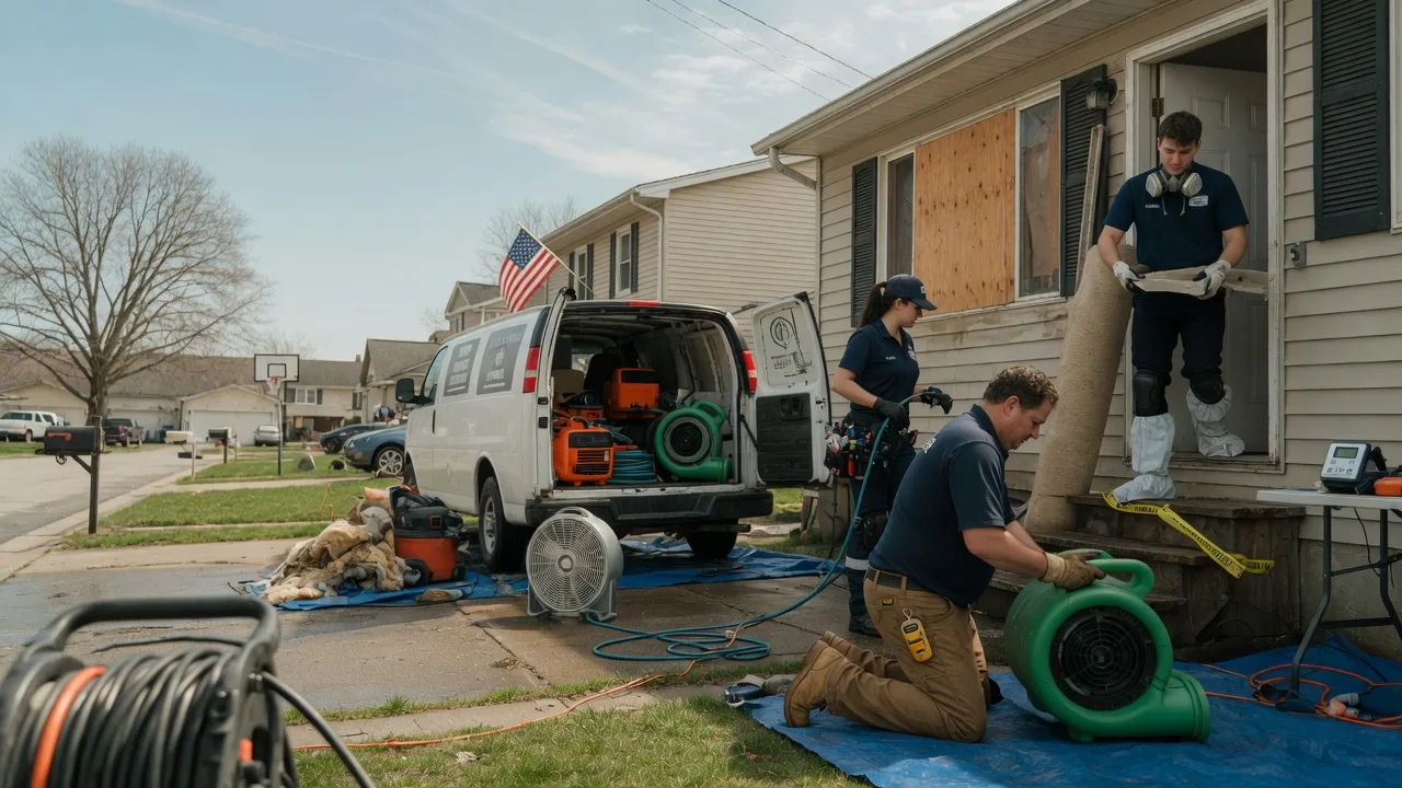 Water Damage Restoration in Moravia, IA near me